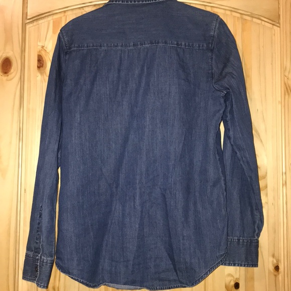 Bullhead black denim button down - Picture 3 of 3